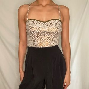 Free People Bustier Style Top